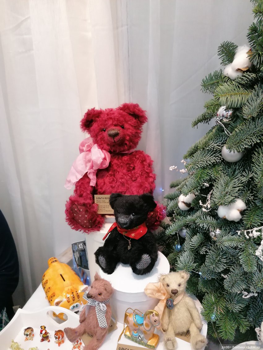XII Московская международная выставка коллекционных мишек Teddy, с 3 по 5 декабря 2021 года На Тишинке в Москве