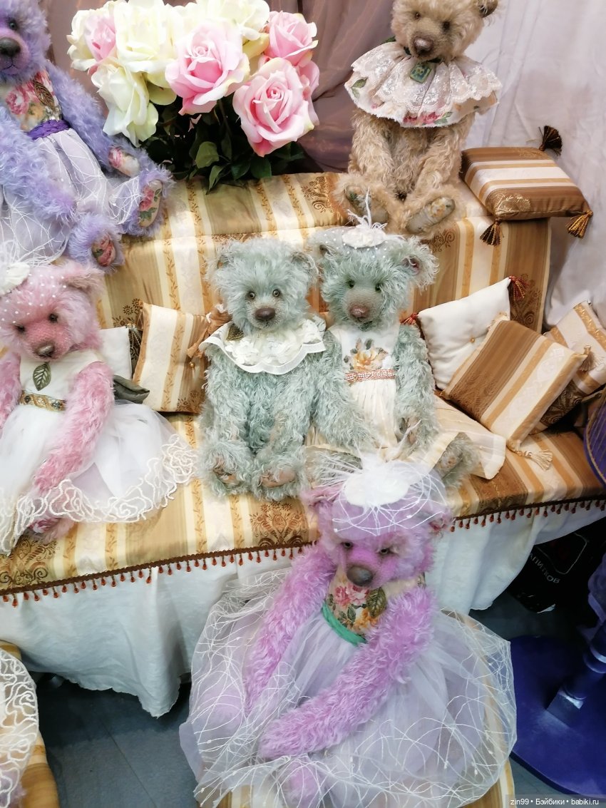 XII Московская международная выставка коллекционных мишек Teddy, с 3 по 5 декабря 2021 года На Тишинке в Москве