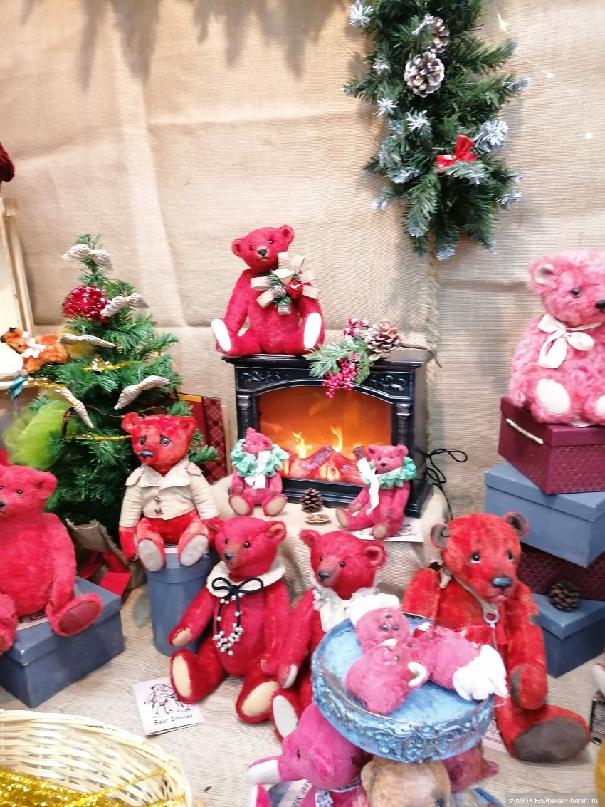 XII Московская международная выставка коллекционных мишек Teddy, с 3 по 5 декабря 2021 года На Тишинке в Москве