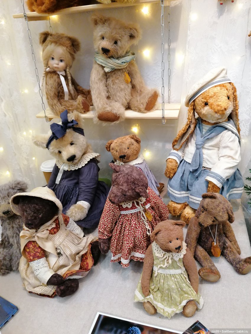 XII Московская международная выставка коллекционных мишек Teddy, с 3 по 5 декабря 2021 года На Тишинке в Москве
