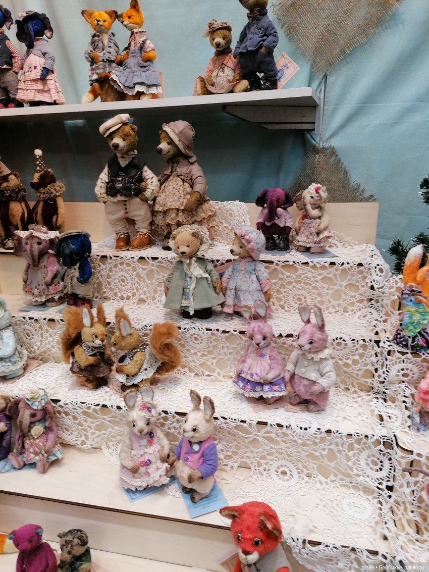 XII Московская международная выставка коллекционных мишек Teddy, с 3 по 5 декабря 2021 года На Тишинке в Москве