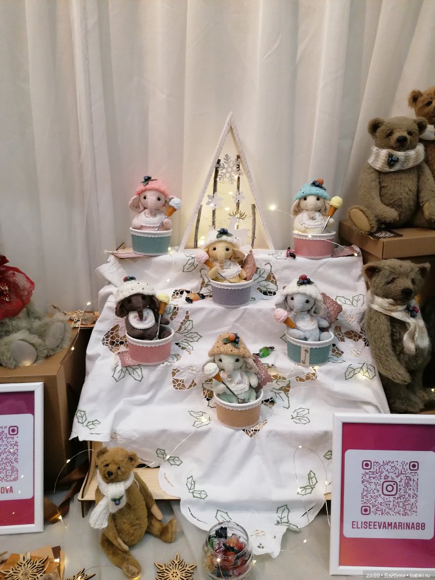 XII Московская международная выставка коллекционных мишек Teddy, с 3 по 5 декабря 2021 года На Тишинке в Москве