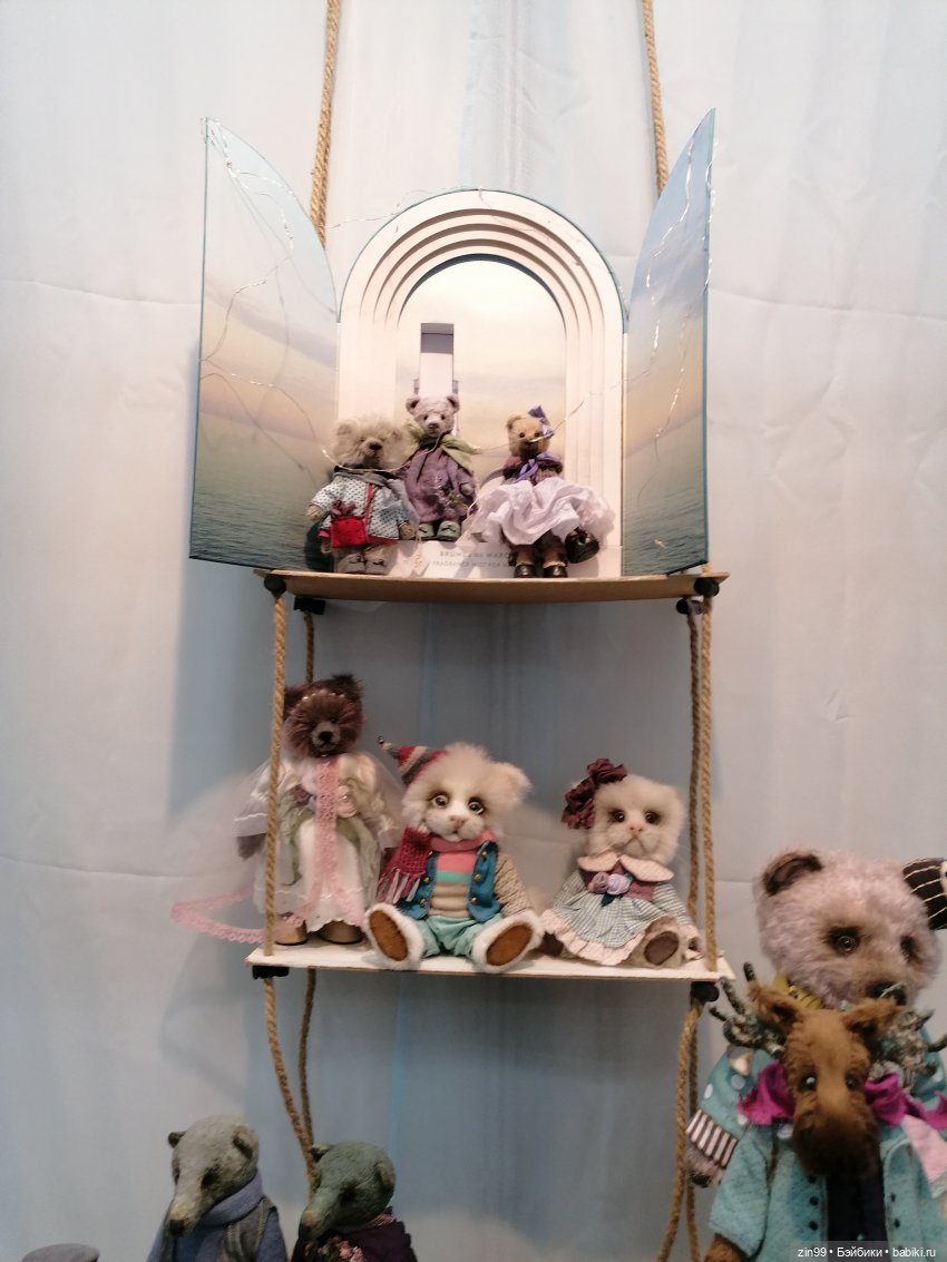 XII Московская международная выставка коллекционных мишек Teddy, с 3 по 5 декабря 2021 года На Тишинке в Москве