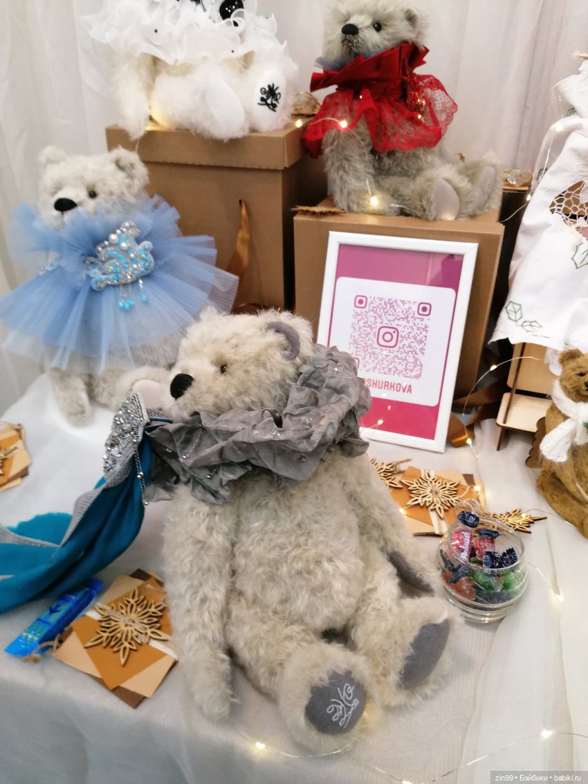 XII Московская международная выставка коллекционных мишек Teddy, с 3 по 5 декабря 2021 года На Тишинке в Москве