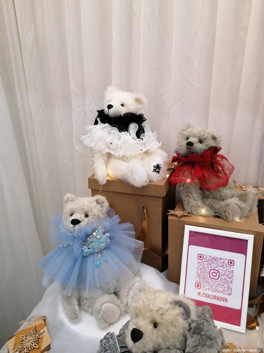 XII Московская международная выставка коллекционных мишек Teddy, с 3 по 5 декабря 2021 года На Тишинке в Москве