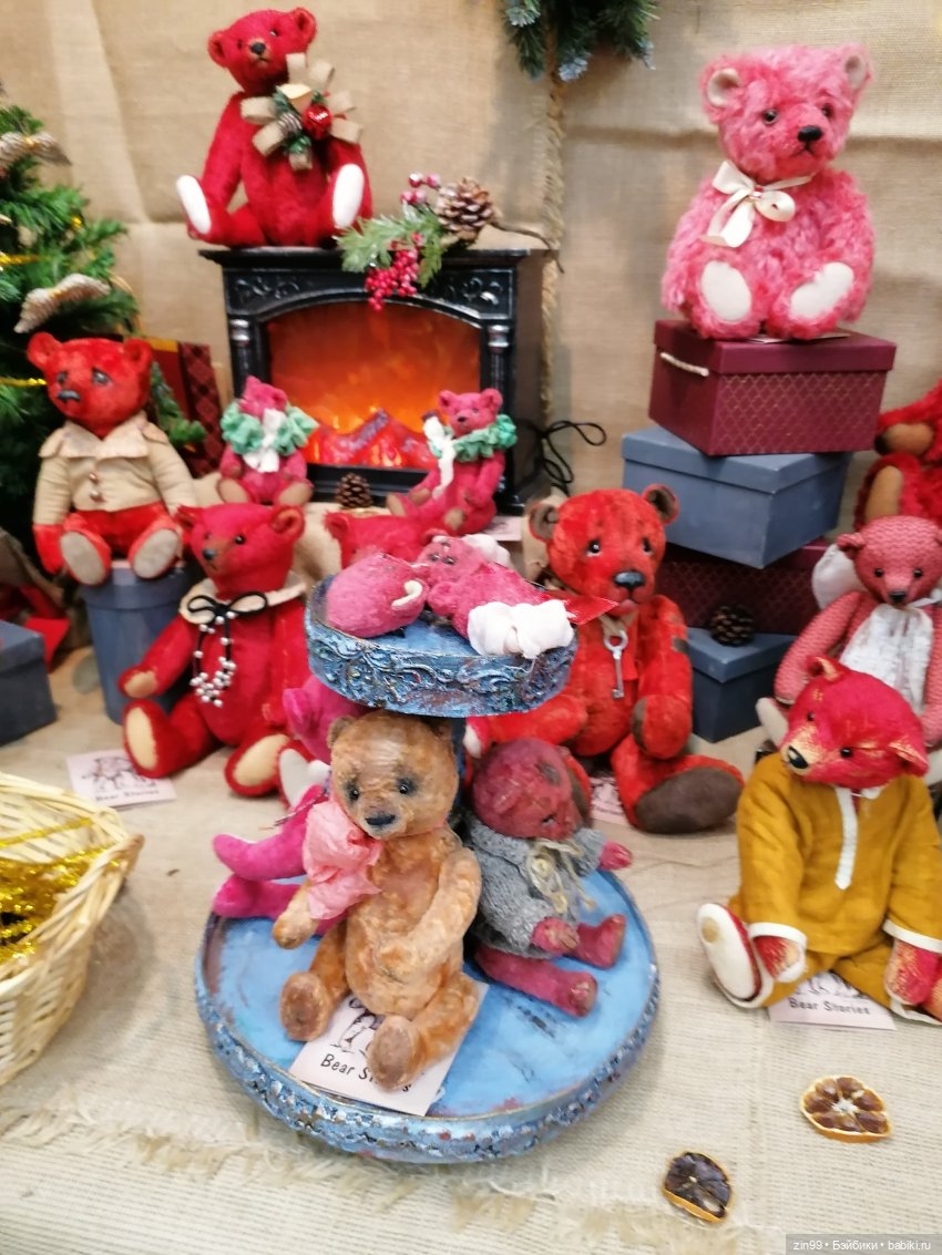 XII Московская международная выставка коллекционных мишек Teddy, с 3 по 5 декабря 2021 года На Тишинке в Москве