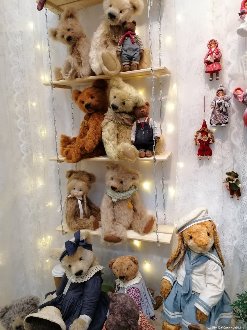 XII Московская международная выставка коллекционных мишек Teddy, с 3 по 5 декабря 2021 года На Тишинке в Москве