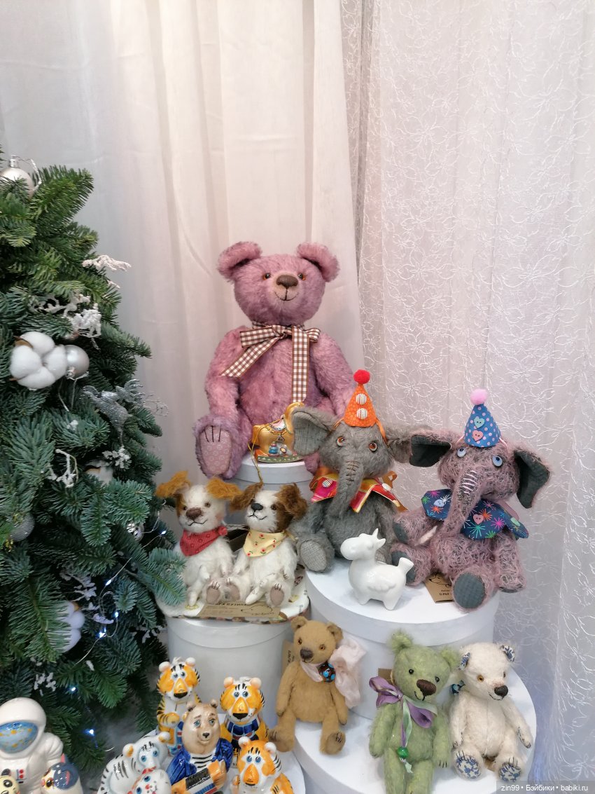 XII Московская международная выставка коллекционных мишек Teddy, с 3 по 5 декабря 2021 года На Тишинке в Москве