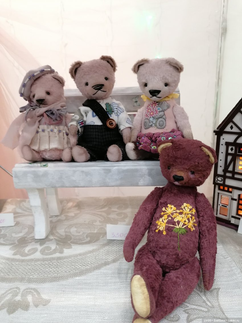 XII Московская международная выставка коллекционных мишек Teddy, с 3 по 5 декабря 2021 года На Тишинке в Москве