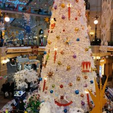 В  преддверии Нового года, прогулка по центру Москвы