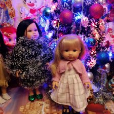 В  преддверии Нового года, куклы Llorens