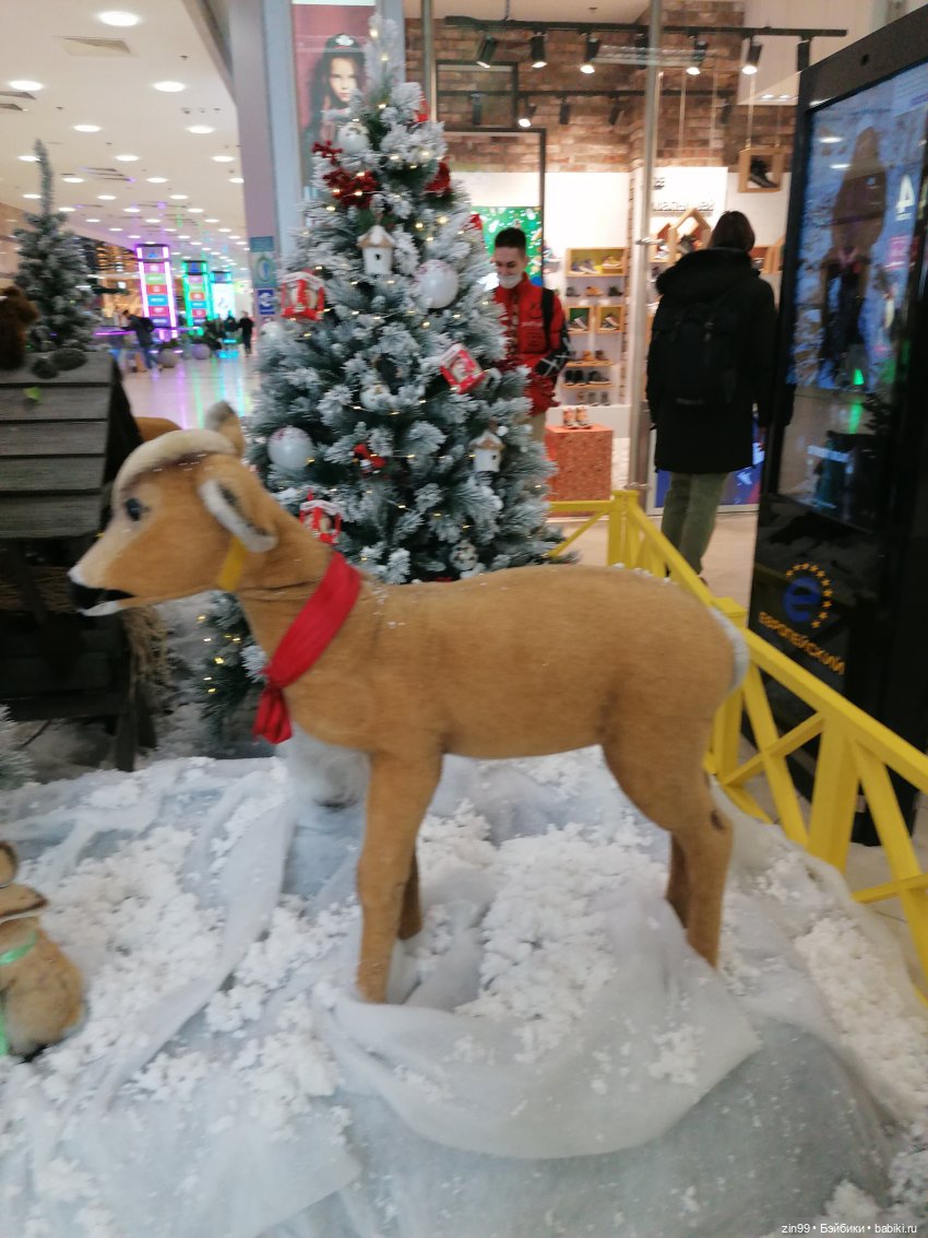 Прогулка в большой развлекательный центр Москвы с куколкой