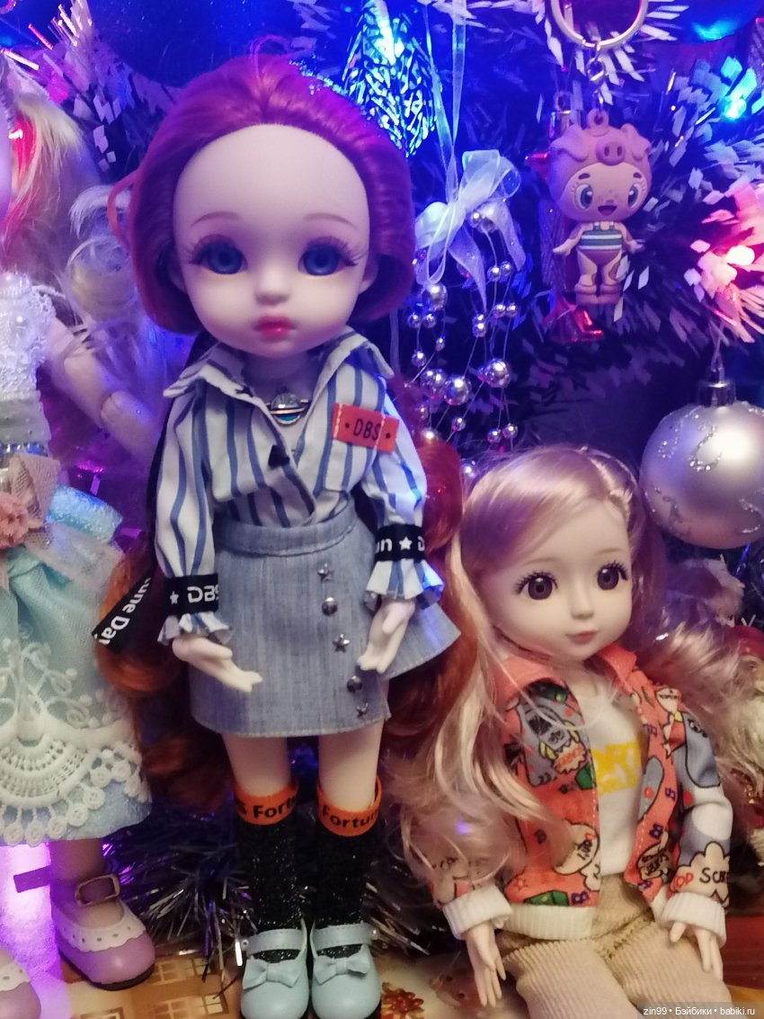 Разные шарнирные куколки и сравнительные фото