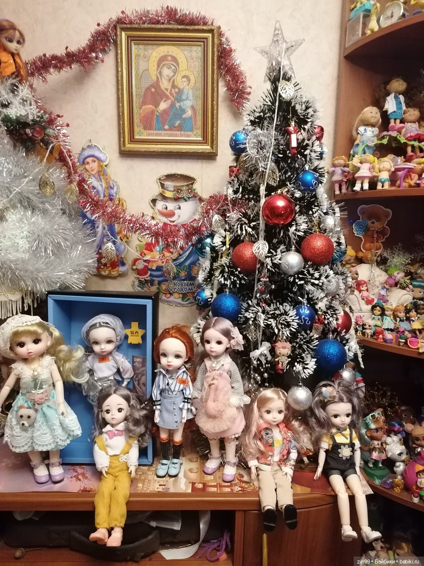 Разные шарнирные куколки и сравнительные фото