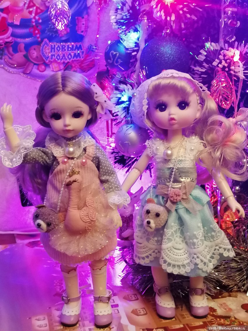 Разные шарнирные куколки и сравнительные фото