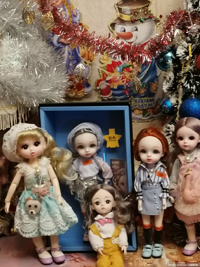 Разные шарнирные куколки и сравнительные фото