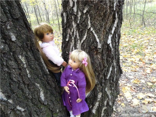 Бабье лето в лесу с Марейкой и Амбер