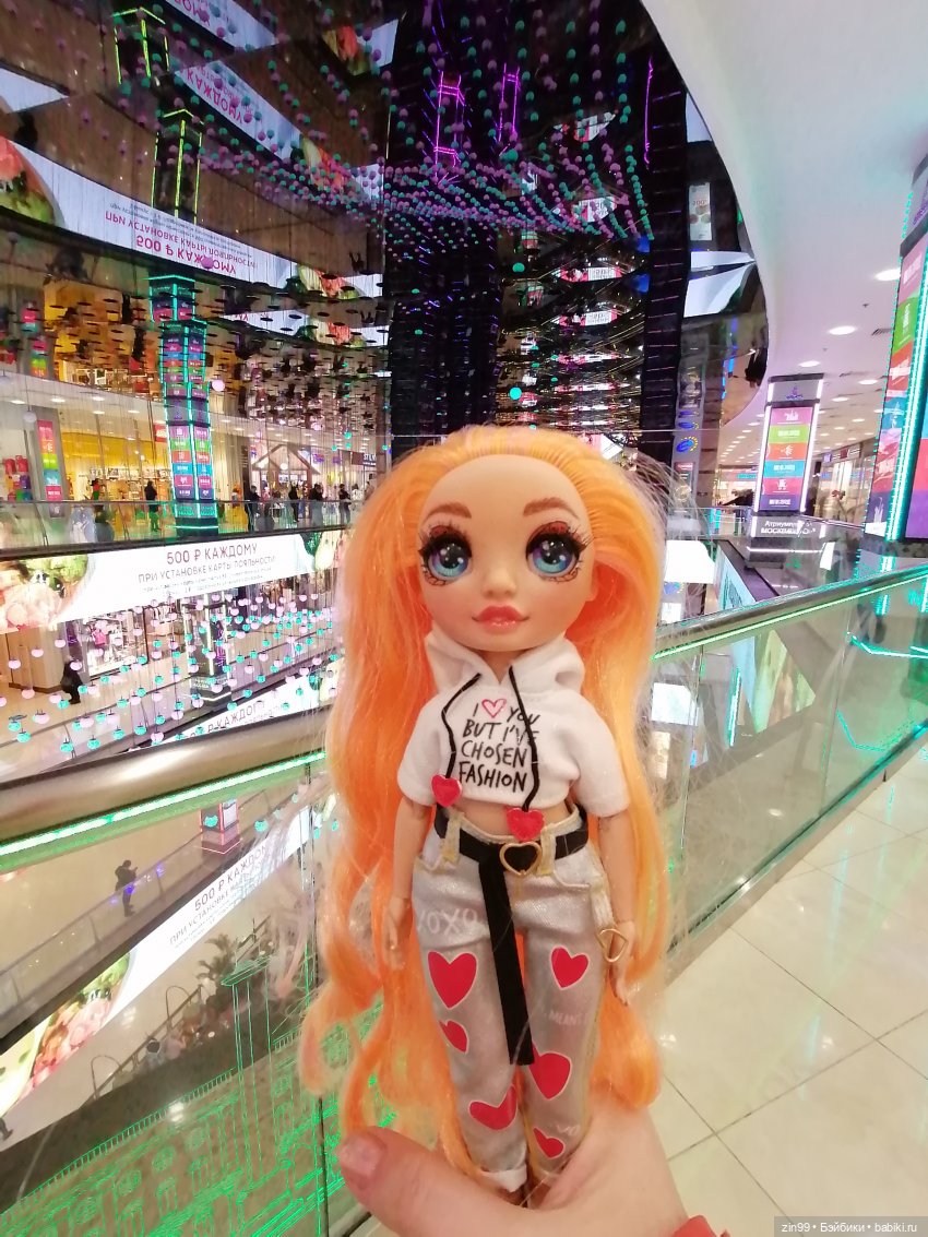 Rainbow High Поппи новенькая и прогулка в ТЦ | Бэйбики Rainbow High Поппи новенькая и прогулка в ТЦ