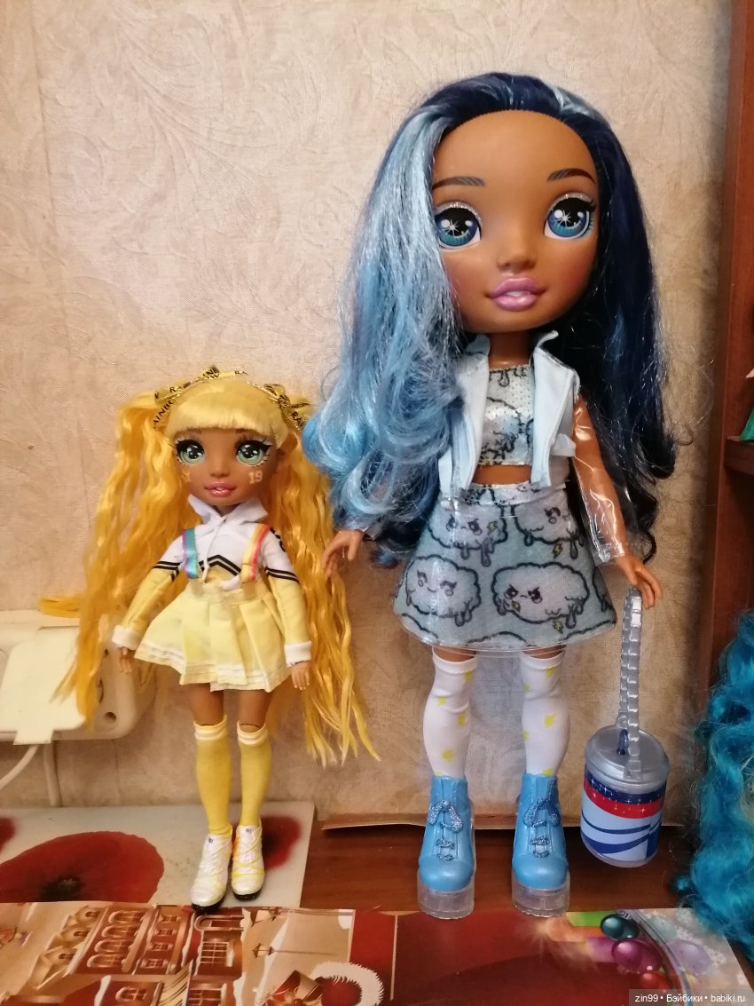 Rainbow High Поппи новенькая и прогулка в ТЦ | Бэйбики Rainbow High Поппи новенькая и прогулка в ТЦ