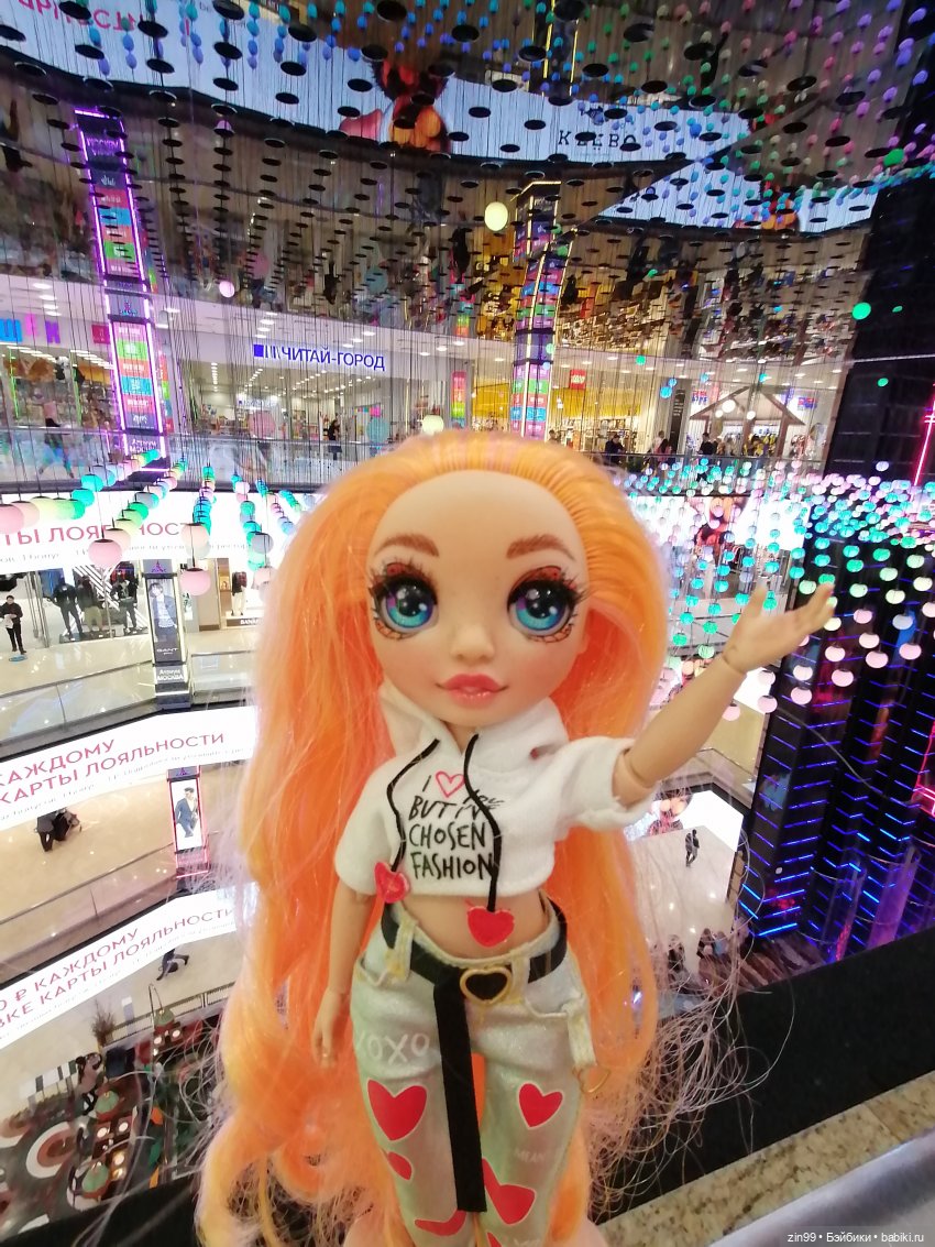 Rainbow High Поппи новенькая и прогулка в ТЦ | Бэйбики Rainbow High Поппи новенькая и прогулка в ТЦ