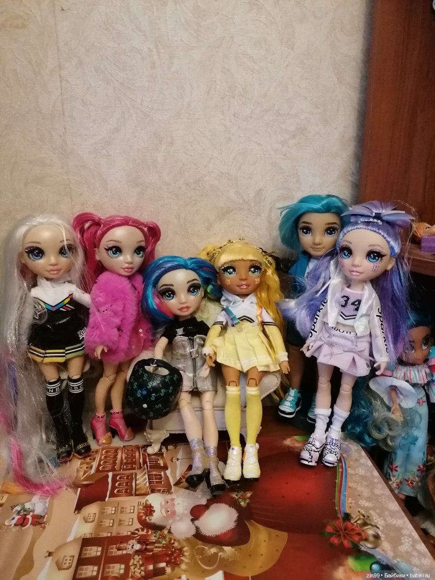 Rainbow High Поппи новенькая и прогулка в ТЦ | Бэйбики Rainbow High Поппи новенькая и прогулка в ТЦ