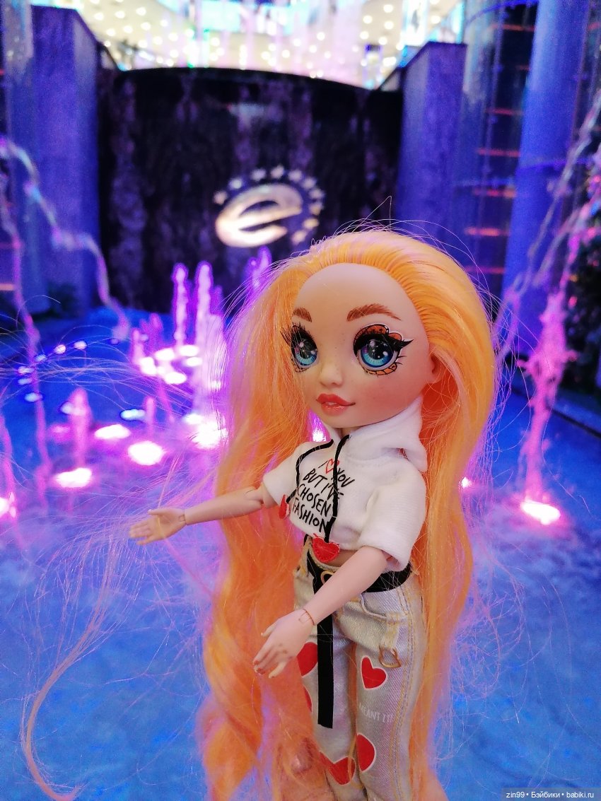 Rainbow High Поппи новенькая и прогулка в ТЦ | Бэйбики Rainbow High Поппи новенькая и прогулка в ТЦ