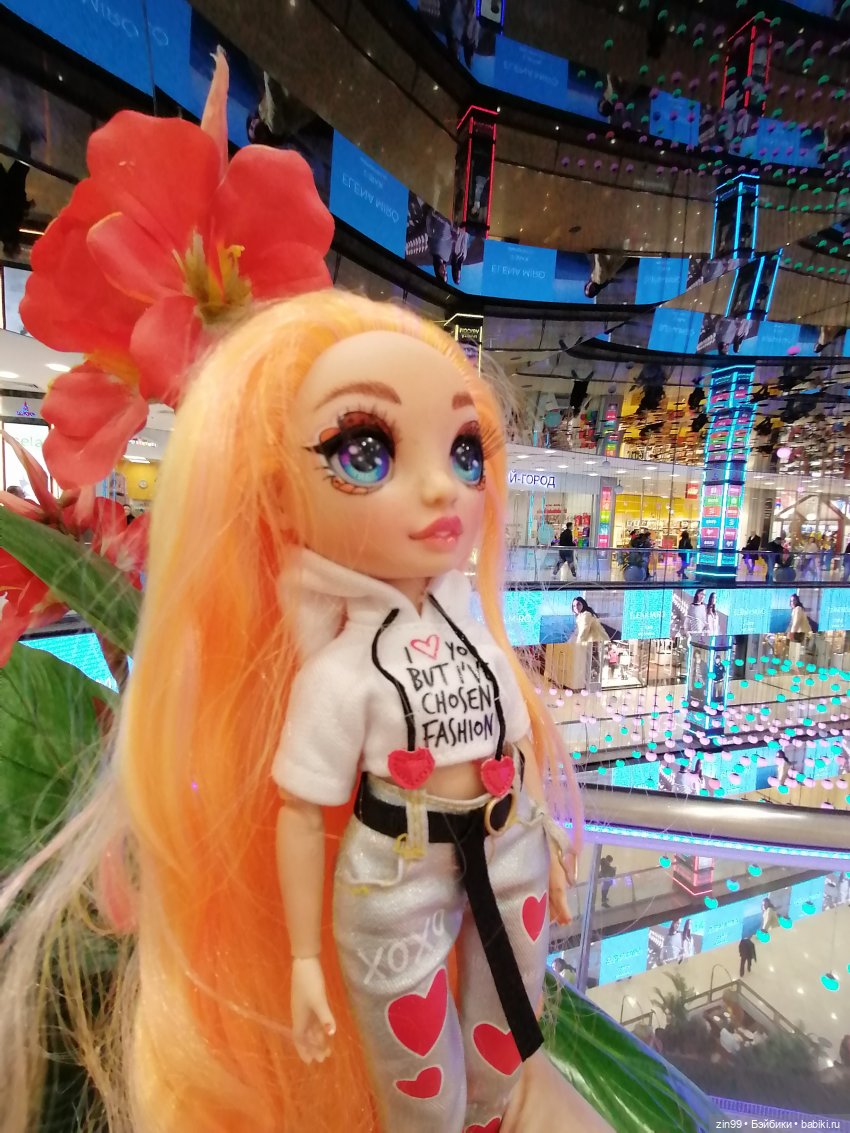 Rainbow High Поппи новенькая и прогулка в ТЦ | Бэйбики Rainbow High Поппи новенькая и прогулка в ТЦ