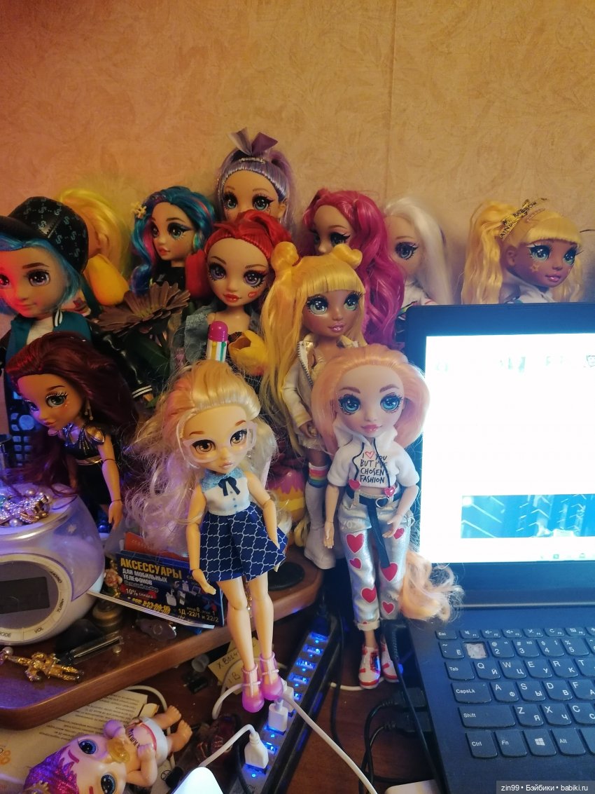 Rainbow High Поппи новенькая и прогулка в ТЦ | Бэйбики Rainbow High Поппи новенькая и прогулка в ТЦ