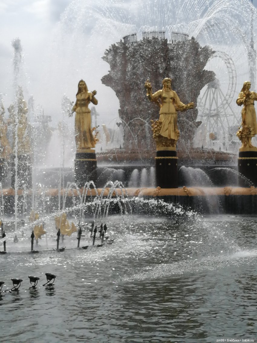 Сад будущего и ВДНХ с фейсинкой