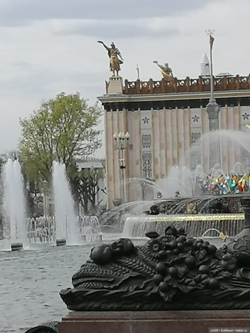 Сад будущего и ВДНХ с фейсинкой