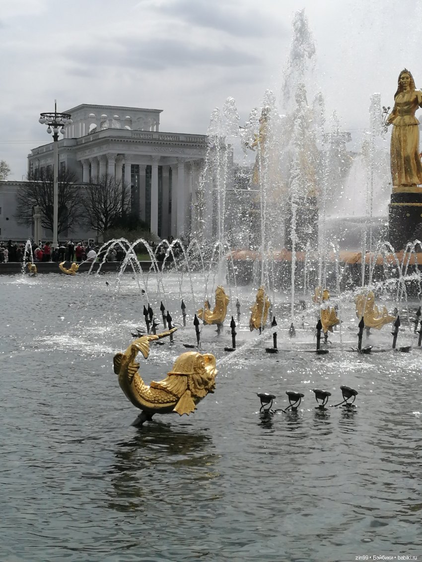 Сад будущего и ВДНХ с фейсинкой