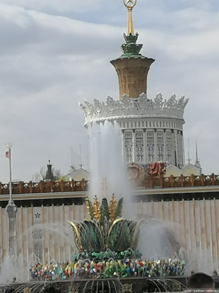 Сад будущего и ВДНХ с фейсинкой