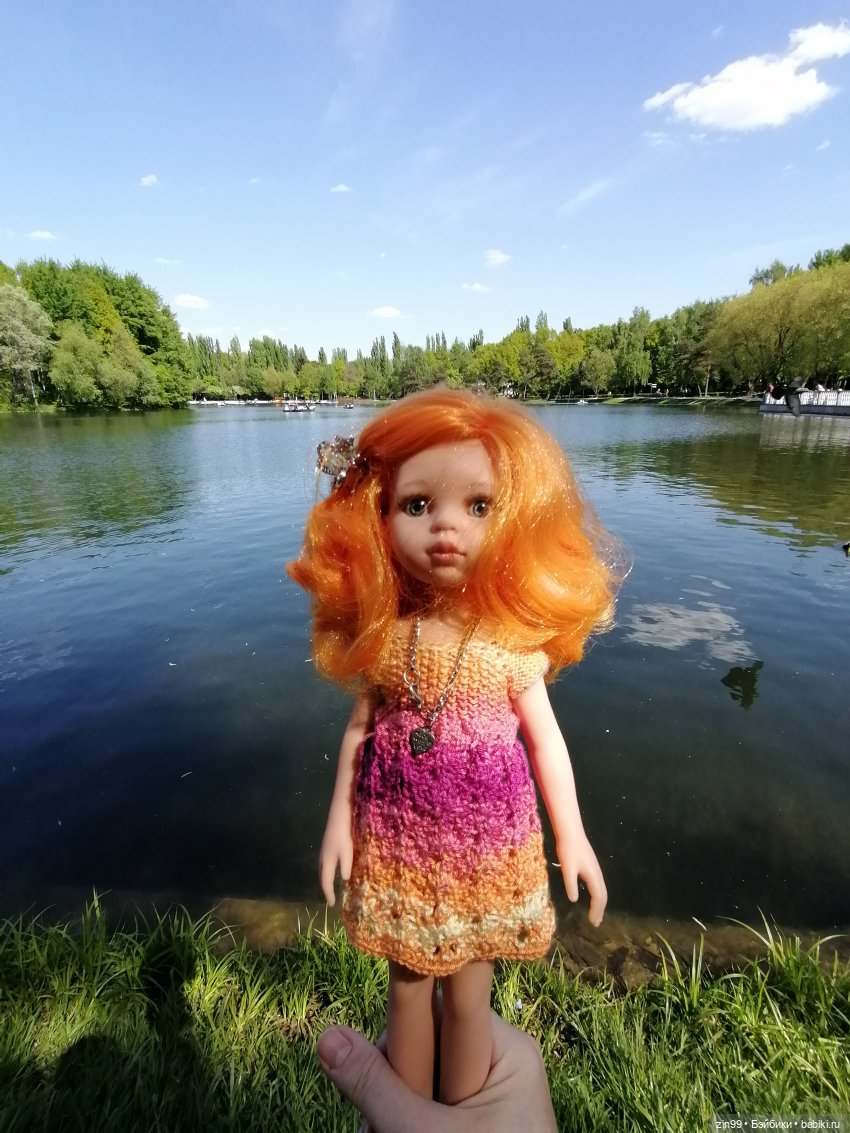 Гуляем в парке с Paola Reina