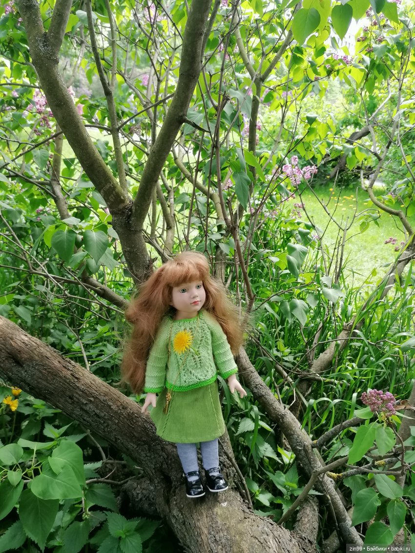 Сиреневый сад и Мэган в июне