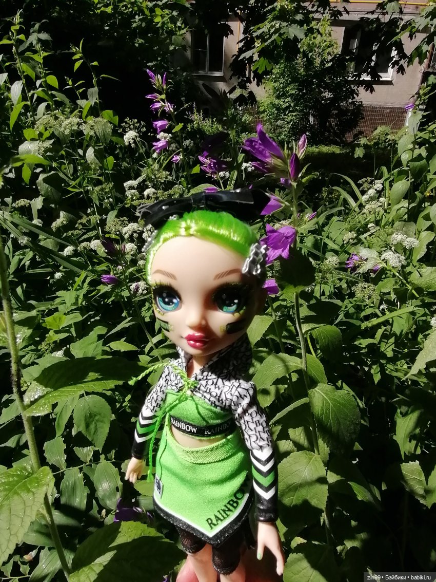 Приехала Jade Hunter от Rainbow High , Зеленая! И теперь почти вся серия (фото 7)
