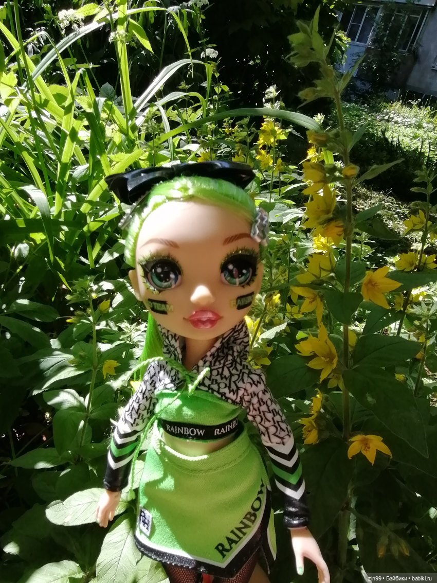 Приехала Jade Hunter от Rainbow High , Зеленая! И теперь почти вся серия (фото 9)