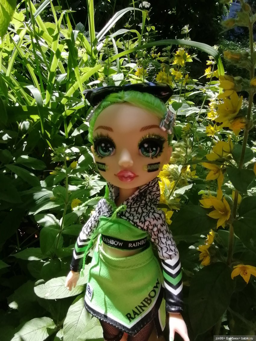 Приехала Jade Hunter от Rainbow High , Зеленая! И теперь почти вся серия (фото 10)