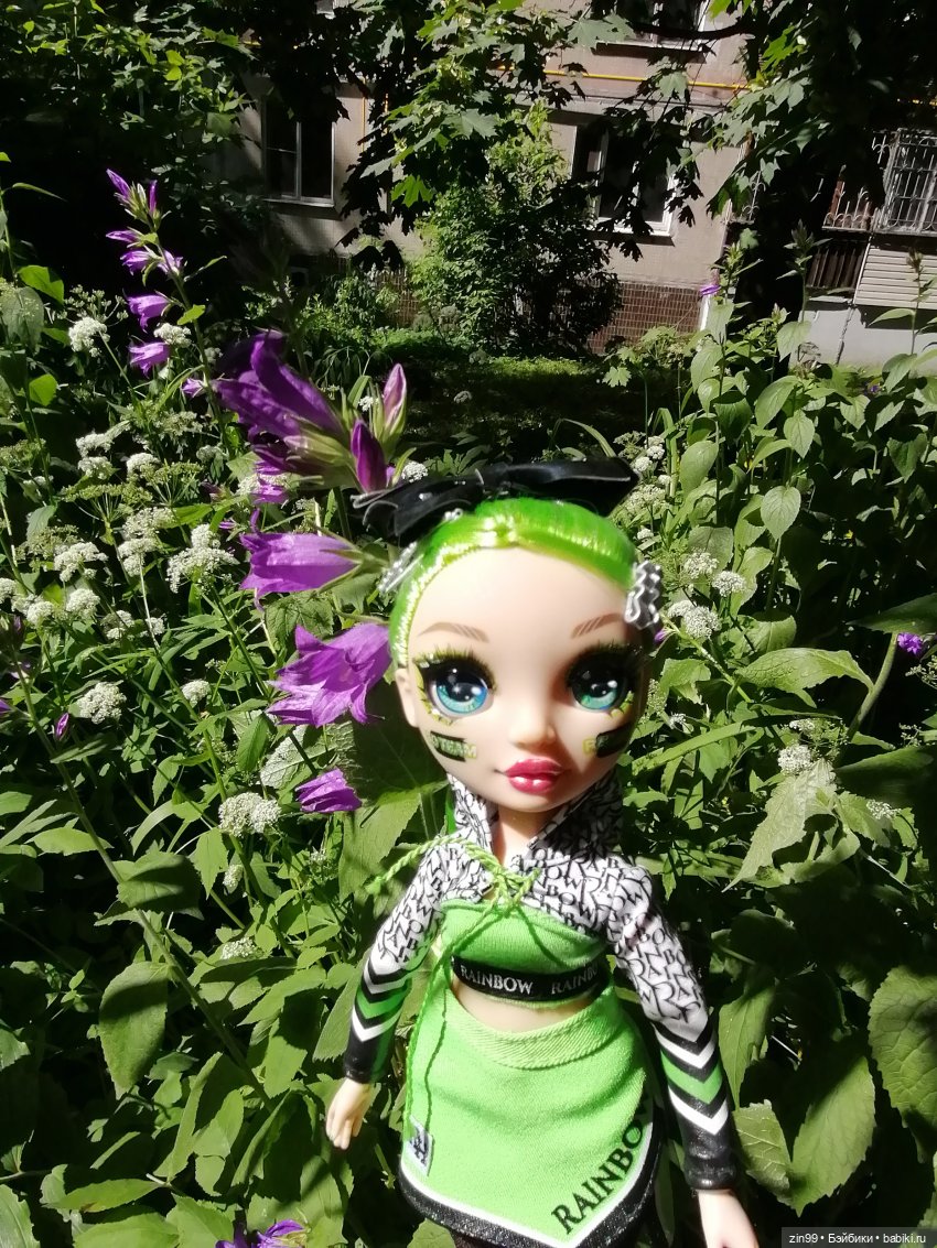 Приехала Jade Hunter от Rainbow High , Зеленая! И теперь почти вся серия (фото 8)