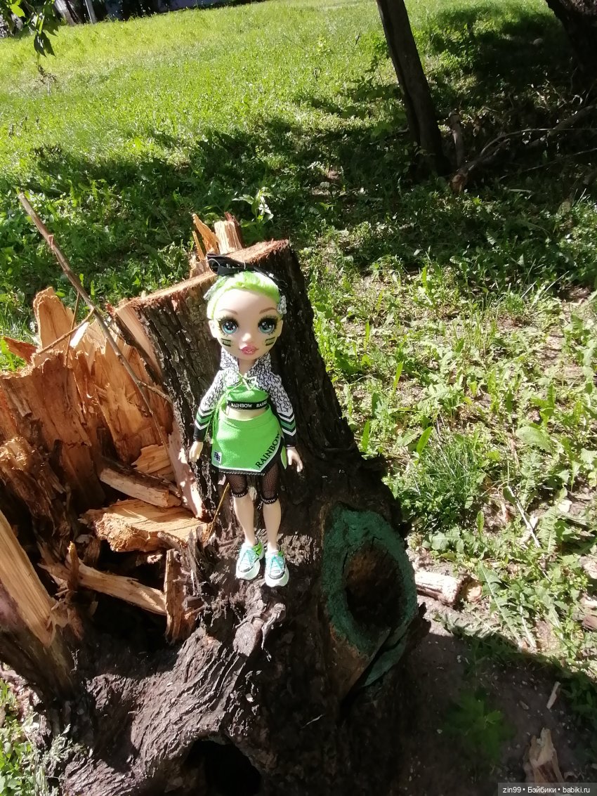 Приехала Jade Hunter от Rainbow High , Зеленая! И теперь почти вся серия (фото 4)