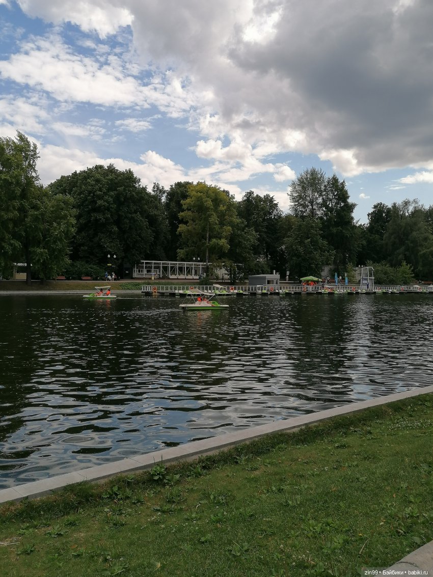 Центральный парк культуры и отдыха им. Горького! В Москве в июле
