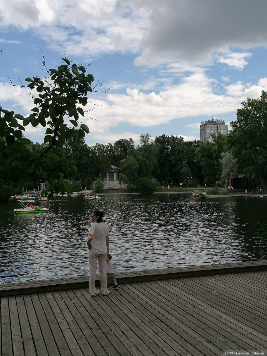 Центральный парк культуры и отдыха им. Горького! В Москве в июле