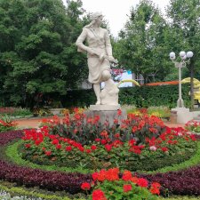 Центральный парк культуры и отдыха им. Горького! В Москве в июле..