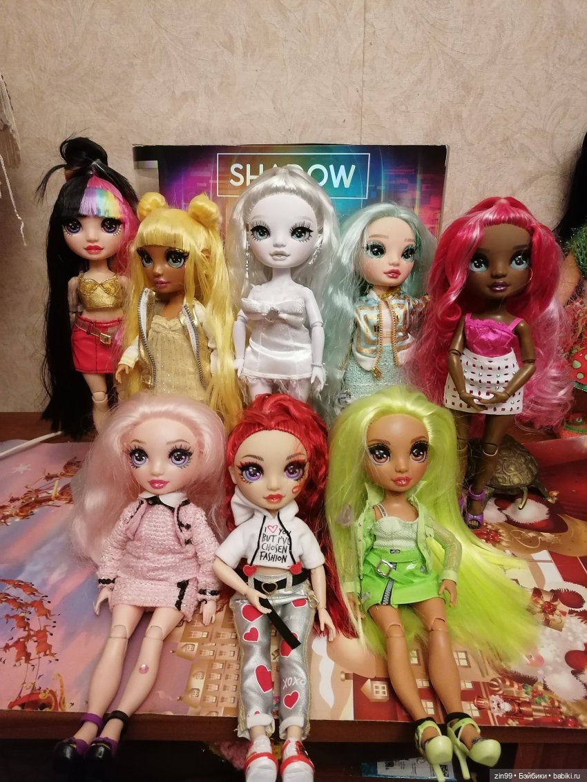 Наташа Зима! Она из Rainbow High из черно-белой серии