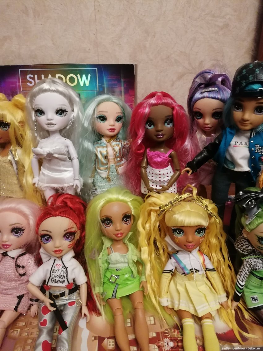 Наташа Зима! Она из Rainbow High из черно-белой серии