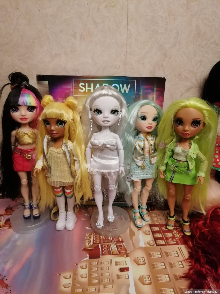 Наташа Зима! Она из Rainbow High из черно-белой серии