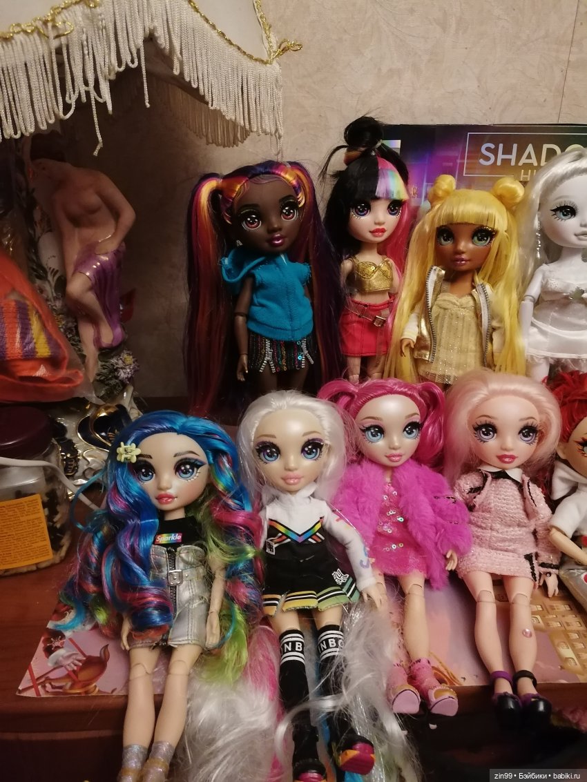 Наташа Зима! Она из Rainbow High из черно-белой серии