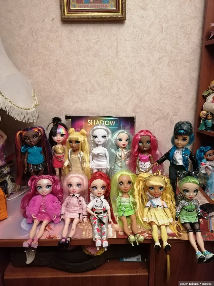 Наташа Зима! Она из Rainbow High из черно-белой серии