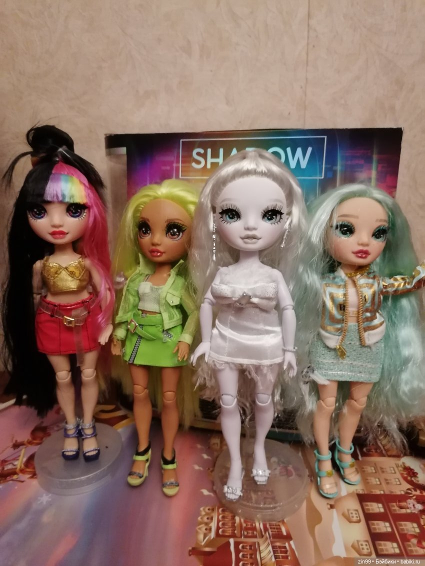 Наташа Зима! Она из Rainbow High из черно-белой серии