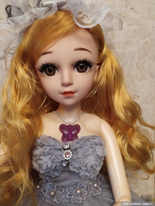 Шарнирная большая кукла, или скоро Новый год