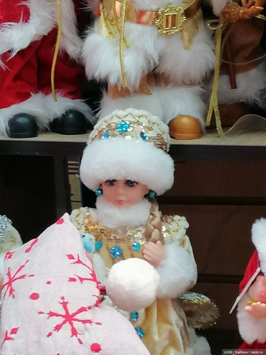 Шарнирная большая кукла, или скоро Новый год (фото 5)